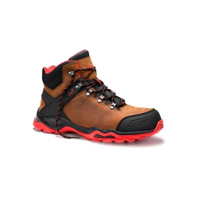 JORI® Professional - Sicherheitsschnürstiefel POWERFUL brown Mid S3 16621 Größe 43
