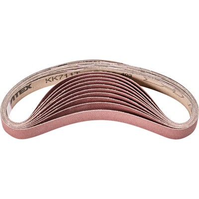 PFERD - Korund Schleifband BA 20x520mm A120 für universelle Anwendung mit Bandschleifer