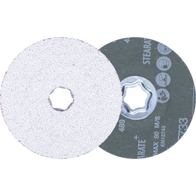 PFERD - COMBICLICK Keramikkorn Fiberscheibe Ø 115 mm CO-ALU36 für weiche NE Metalle