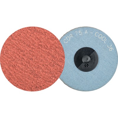 PFERD - COMBIDISC Korund Schleifblatt CDR Ø 75 mm A36 COOL für Edelstahl