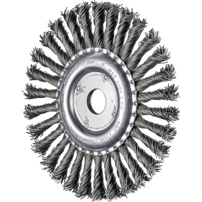 PFERD - Rundbürste gezopft RBG Ø 178x13x22,2 mm Stahl-Draht-Ø 0,80mm Winkelschleifer
