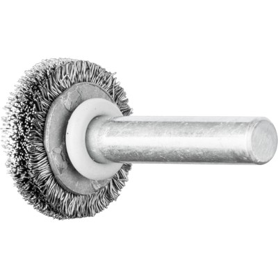 PFERD - Rundbürste ungezopft RBU Ø20x4 mm Schaft-Ø6 mm Stahl-Draht-Ø0,20