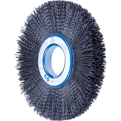 PFERD - COMPOSITE FLEX Rundbürste RBUP Ø 200x13x50,8 mm Keramik-Filament-Ø 1,10mm Korn 80 stationär