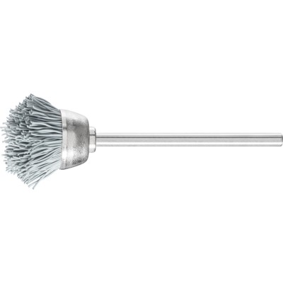 PFERD - Miniatur- Topfbürste TBU Ø18 mm Schaft-Ø2,34 mm SiC-Filament-Ø0,25 Korn 800