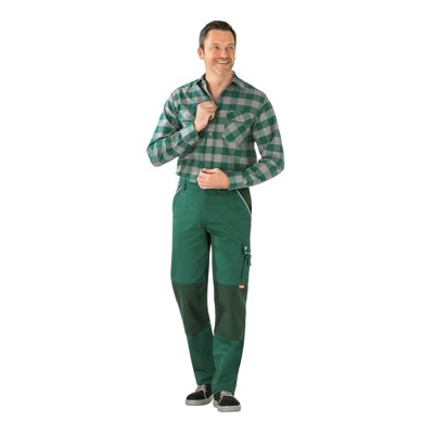 Planam - Bundhose 2121 grün/grün, Größe 106