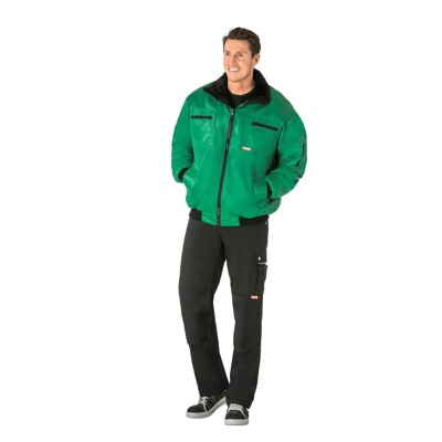 Planam - Winterjacke 0337 grün, Größe 2XL