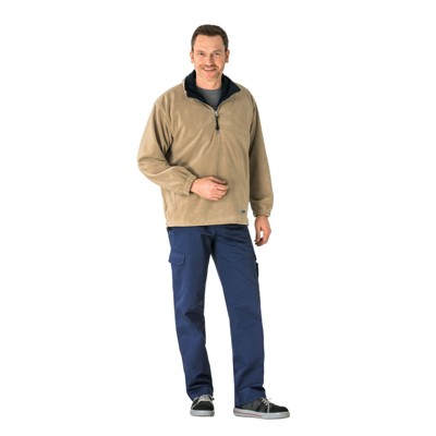 Planam - Wetter- und Kälteschutz-Troyer Relax 0351 camel/marine, Größe XS