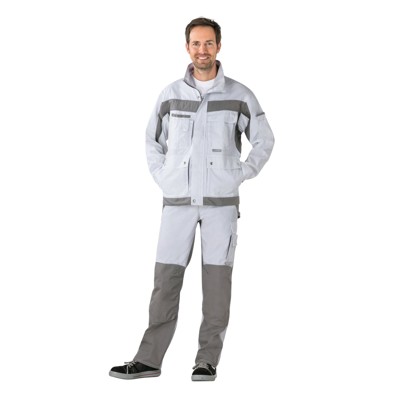 Planam - Bundjacke 2503 reinweiß/zink, Größe 64