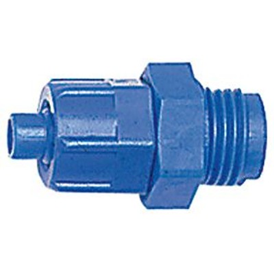 RIEGLER® - Gerade Einschraubverschraubung G 1/8" A, für Schlauch 6/4mm, POM