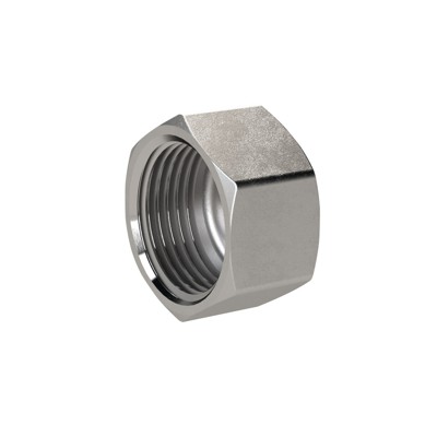 RIEGLER® - Verschlusskappe, Achtkant G 1.1/2", I, SW 52, Edelstahl 1.4408