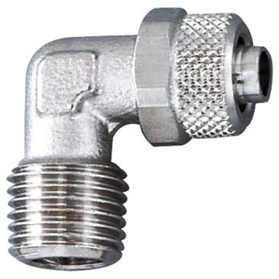RIEGLER® - Winkel-Einschraubverschraubung, R 1/8" A, für Schlauch 5/3