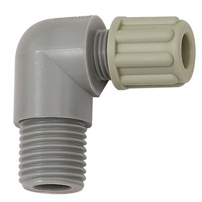 RIEGLER® - Winkel-Einschraubverschraubung G 1/2" A, für Schlauch 4/6mm, PA