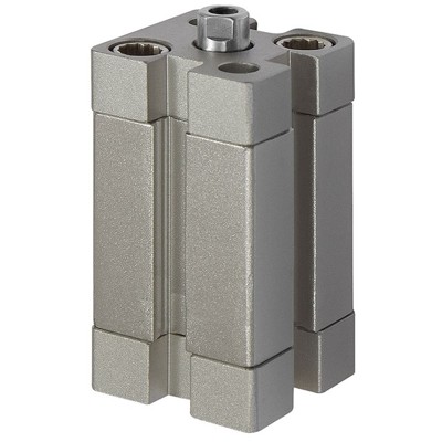RIEGLER® - Kompaktzylinder, doppeltwirkend, IG, Kolben-Ø 25, Hub 90, M5, ISO 21287