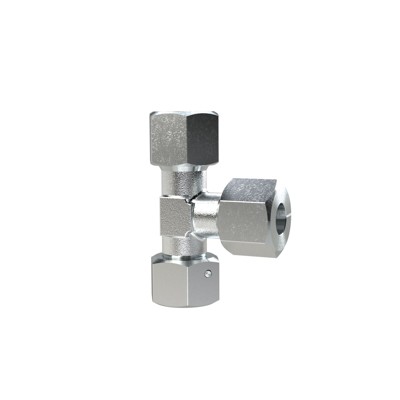 RIEGLER® - Einstellbare L-Verschraubung, Rohr-Außen-Ø 6, Stahl verzinkt