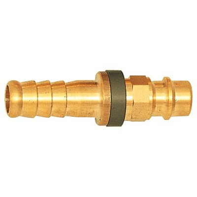 RIEGLER® - Unverwechselbare Einstecktülle NW 7,8, Messing blank, Tülle LW 6, grün