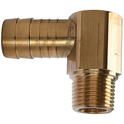 RIEGLER® - Winkel-Gewindetülle 90°, M24x1,5 A kegelig, Schlauchanschluss 19mm