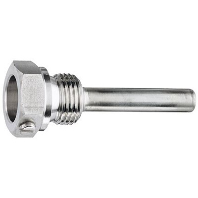 RIEGLER® - Schutzrohr zum Einschrauben, G 1/2", L1 = 100mm, Kupferlegierung