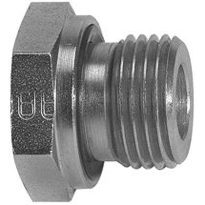 RIEGLER® - Kurze Wechselreduzierung, G 1" A, G 1/4" I, Stahl verzinkt