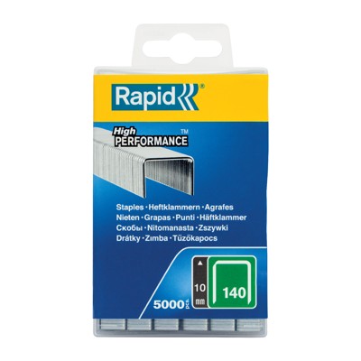Rapid® - Klammern 140/10mm Stahl (verzinkt) 5.000er Pack, 40303090