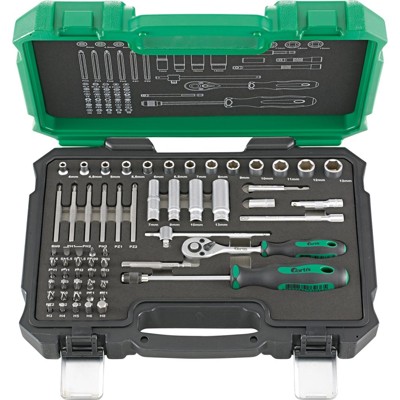 FORTIS - Steckschlüssel-Garnitur 1/4" 61-teilig