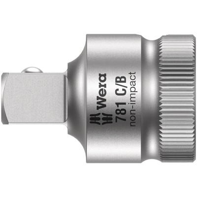 Wera® - 781 C 1/2"-Verbindungsteile, 781 C/B x 3/8 x 35,5mm x 1/2"