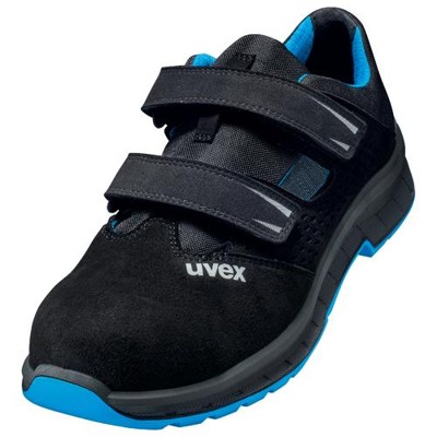 uvex - 2 trend Sandalen S1 69368 schwarz/blau, Weite 11, Größe 45