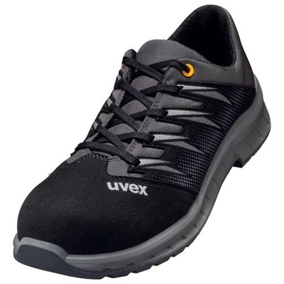 uvex - 2 trend Halbschuhe S2 69498 schwarz/grau, Weite 11, Größe 39
