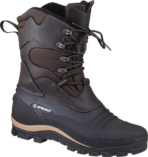 Spirale Winterschnürstiefel Bernd Gr.42 braun/schwarz Webpelzfutter SPIRALE