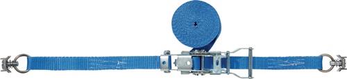 PROMAT Zurrgurt DIN 12195-2 L.4m B.25mm m.Ratsche+Airlinebeschlag LC U 750 daN PROMAT