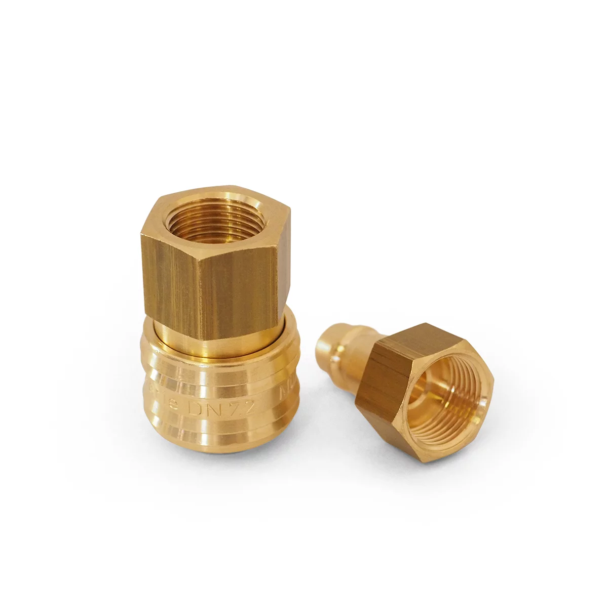 Anschlussset für Druckluftschlauch NW 7.2 1/4"