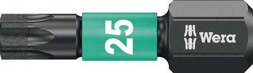 Bit 867/1 IMP DC T25 L.25mm 1/4 Zoll C6,3 Impaktor,DC Box m.10 Bits WERA