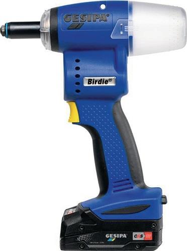 GESIPA Akkublindnietsetzgerät Birdie® 7-tlg.10000N L-Boxx GESIPA