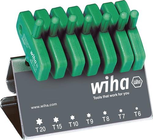 WIHA Schraubendrehersatz 365 VB T6-T20 m.Schlüsselgriff 7-tlg.WIHA