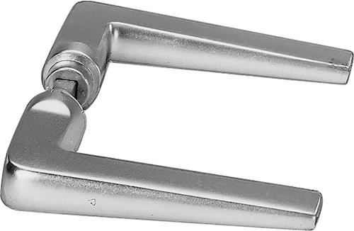 AMF Türdrückerlochteil 465L LM F1/silberf.Schlosskästen ger.4-KT.8mm AMF