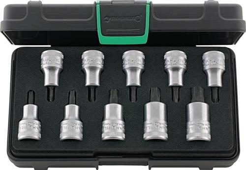 STAHLWILLE Steckschlüsselsatz 54TX/10 10-tlg.1/2 Zoll T20-T60 STAHLWILLE