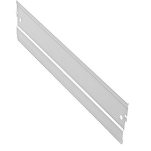 Längsteiler, grau, für LxH 400 x 90 mm, VE 10 Stk.