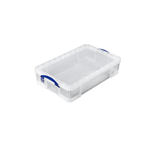 REALLY USEFUL Stapelbox, mit Deckel, Volumen 33 l, LxBxH 710 x 440 x 165 mm, VE 2 Stk.