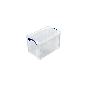 REALLY USEFUL Stapelbox, mit Deckel, Volumen 24 l, LxBxH 465 x 270 x 290 mm, VE 2 Stk.