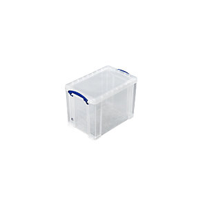 REALLY USEFUL Stapelbox, mit Deckel, Volumen 19 l, LxBxH 395 x 255 x 290 mm, VE 2 Stk.