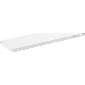 Stahlfachboden, Traglast 125 kg, lichtgrau, BxT 1000 x 400 mm.