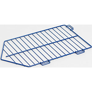 Trenngitter, für Einsatzkorb BxH 700 x 300 mm, enzianblau.