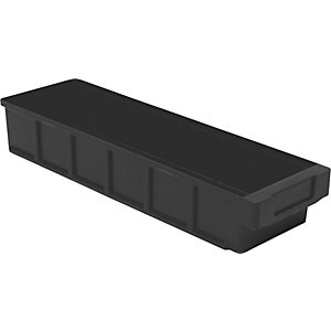 ESD-Regalkasten, aus Polypropylen, HxBxL 83 x 152 x 500 mm, VE 10 Stk.