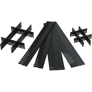 Unterteiler für Sichtlagerkasten, LxH 1150 x 80 mm, VE 10 Stk.