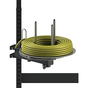 Abwickel-/Lagersystem, für 1 Kabelring, links, Ring-Außen-Ø min. 470 mm.
