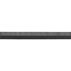 Unterteiler, individuell zuschneidbar, LxH 1150 x 120 mm, Stärke 5 mm, VE 10 Stk.