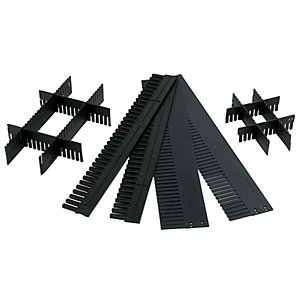 Unterteiler für Sichtlagerkasten, LxH 1150 x 120 mm, VE 10 Stk.
