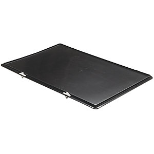 Verschluss-Deckel, für LxB 600 x 400 mm, schwarz, VE 5 Stk.