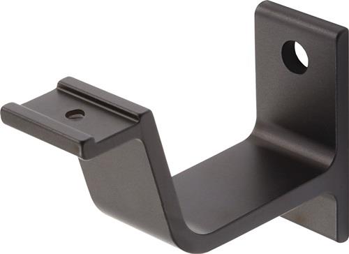 HERMETA Handlaufträger 3551 Alu.schwarz ku.-besch.ger.Auflage HERMETA