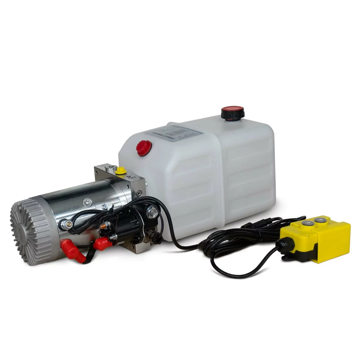 Hydraulikpumpe 12 Volt / 7 l Tank mit Fernbedienung